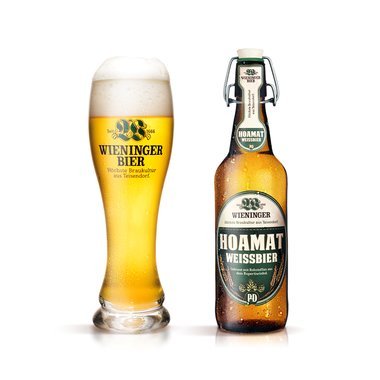  Wieninger Hoamat Weißbier - mehr dahoam geht nicht. 