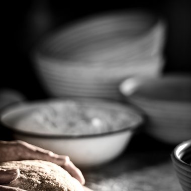 Handgebackenes Brot bedarf Sorgfalt und Zeit.