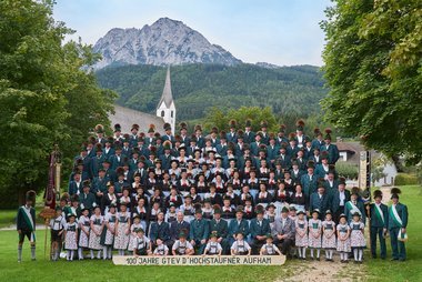 D´Hochstaufner Aufham feiert 100-jähriges Jubiläum.