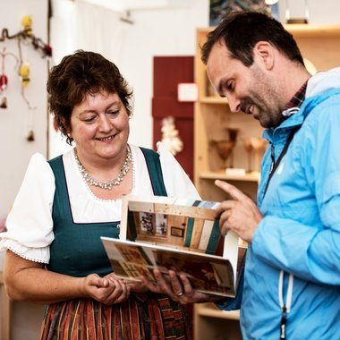 Christoph Grabner im Gespräch mit Johanna Aicher.