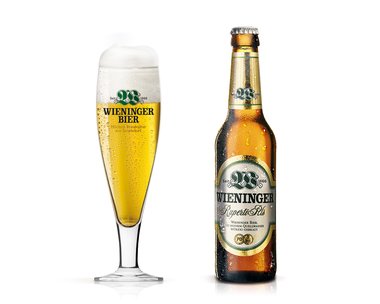 Wieninger Ruperti Pils mit Glas